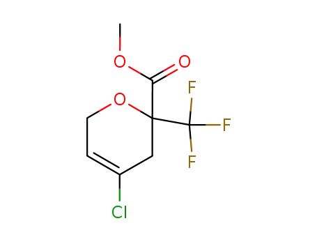 6-trifluoromethyl-6-methoxycarbonyl-4-chloro-5,6-dihydro-2H-pyran