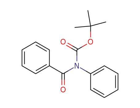 Molecular Structure of 101137-69-3 (Carbamic acid, benzoylphenyl-, 1,1-dimethylethyl ester)