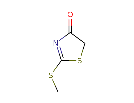 4(5H)-Thiazolone,2-(methylthio)-(9CI)
