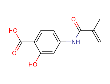 4-Methylacrylamidesalicylic acid