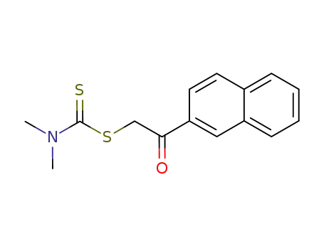 Dimethyl-dithiocarbamic acid 2-naphthalen-2-yl-2-oxo-ethyl ester