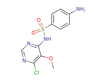 4-AMINO-N-(6-CHLORO-5-METHOXY-4-PYRIMIDINYL)BENZENESULFONAMIDE