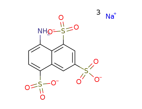 8-amino-1,3,5-naphthalenetrisulfonic acid trisodium salt