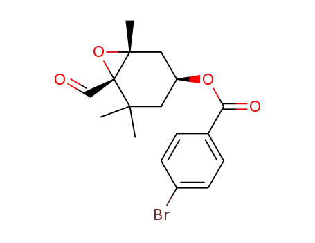8-p-bromobenzoyloxy-5,6-epoxy-β-cyclocitral