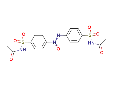 N,N'-bis(acetyl)azoxybenzene-p,p'-disulphonamide