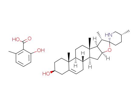 solasod-5-en-3β-ol salt with 6-methylsalicylic acid