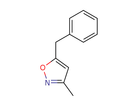 3-Methyl-5-(phenylmethyl)isoxazole