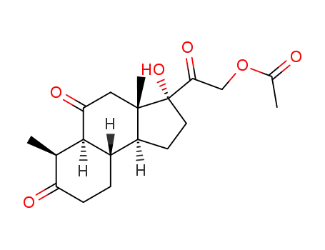 21-Acetoxy-17α-hydroxy-5,10-seco-1,2,3,4-tetrakis-norpregnan-5,11,20-trion