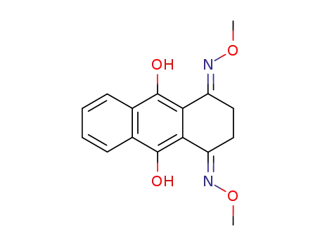 9,10-dihydroxy-1,4-bis(methoxyimino)-2,3-dihydroanthracene