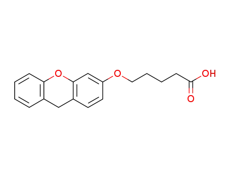5-(xanthen-3-yloxy)valeric acid