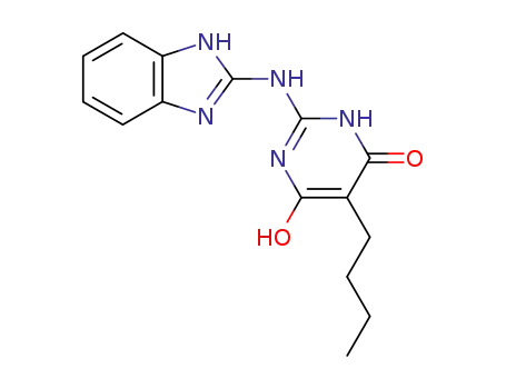 2-(1H-Benzoimidazol-2-ylamino)-5-butyl-6-hydroxy-3H-pyrimidin-4-one