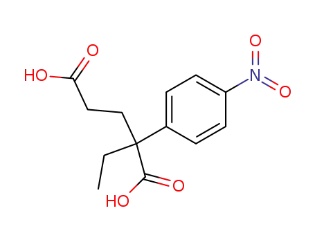 2-Ethyl-2-(4-nitro-phenyl)-pentanedioic acid