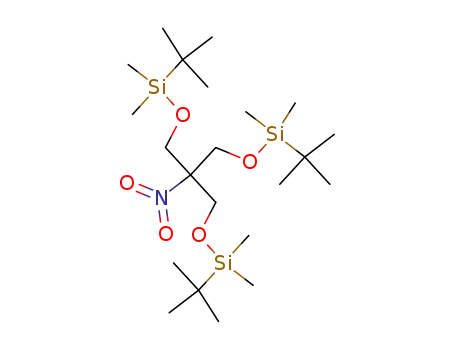 tris(tert-butyldimethylsilyloxymethyl)nitromethane