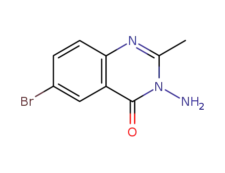 3-amino-2-methyl-6-bromoquinazolin-4(3H)-one