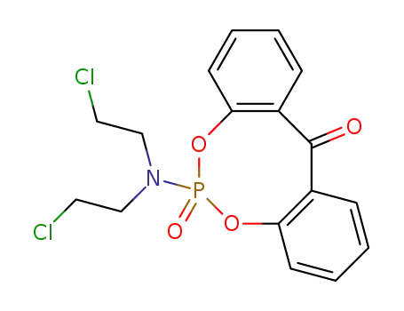 6-bis(2-chloroethyl)amino-12-oxo-dibenzo[d,g][1,3,2]dioxaphosphocin 6-oxide