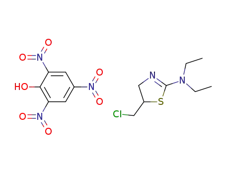 5-chloromethyl-2-diethylamino-2-thiazoline picrate