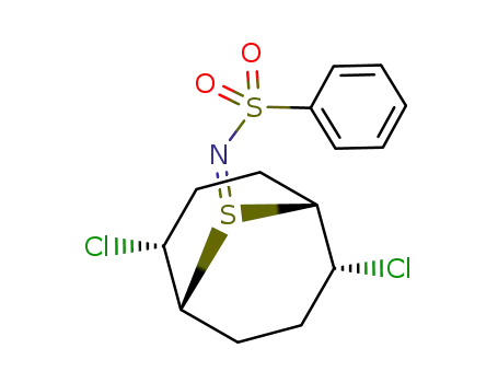 2,6-dichloro-9-thiabicyclo[3.3.1]nonane-N-phenylsulfonylsulfilimine