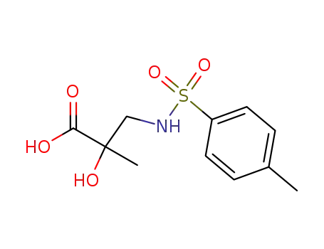 2-hydroxy-2-methyl-3-(toluene-4-sulfonylamino)-propionic acid