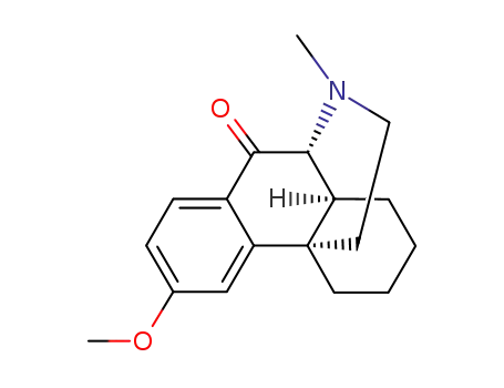 Molecular Structure of 57969-05-8 (10-Keto DextroMethorphan)