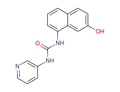 1-(7-hydroxy-naphthalen-1-yl)-3-pyridin-3-yl-urea