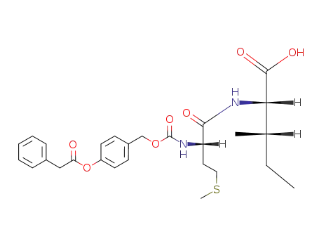 4-(phenylacetoxy)benzyl-Met-Ile-OH