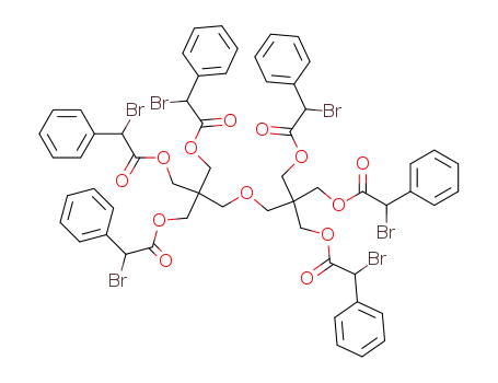 Bromo-phenyl-acetic acid 3-(2-bromo-2-phenyl-acetoxy)-2-[3-(2-bromo-2-phenyl-acetoxy)-2,2-bis-(2-bromo-2-phenyl-acetoxymethyl)-propoxymethyl]-2-(2-bromo-2-phenyl-acetoxymethyl)-propyl ester