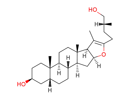 Furost-20(22)-ene-3,26-diol,(3b,5b,25R)- (9CI) cas  11005-21-3
