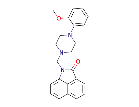 1-[4-(2-methoxy-phenyl)-piperazin-1-ylmethyl]-1H-benzo[cd]indol-2-one