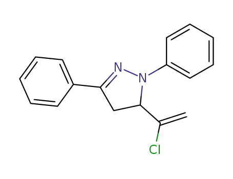 5-(1-Chlorvinyl)-1,3-diphenyl-2-pyrazolin