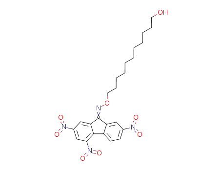 Molecular Structure of 364358-08-7 (9H-Fluoren-9-one, 2,4,7-trinitro-, O-(11-hydroxyundecyl)oxime)