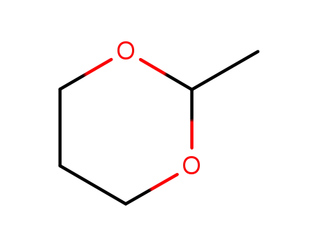 Molecular Structure of 626-68-6 (2-methyl-1,3-dioxane)