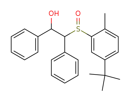 S-(5-tert-butyl-2-methylphenyl)-S-(2-hydroxy-1,2-diphenylethyl)sulfoxide