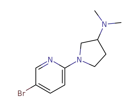 1-(5-Bromopyridin-2-yl)-N,N-dimethylpyrrolidin-3-amine