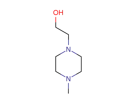 Molecular Structure of 5464-12-0 (1-(2-Hydroxyethyl)-4-methylpiperazine)
