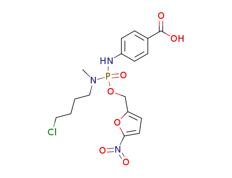 N-methyl-N-(4-chlorobutyl) O-(5-nitrofuryl-2-methyl) N'-(4-carboxy)phenyl phosphorodiamidate