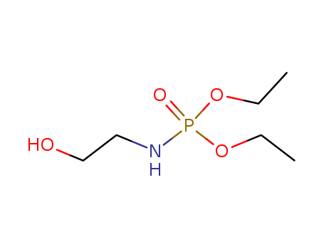 Phosphoramidic acid, (2-hydroxyethyl)-, diethyl ester
