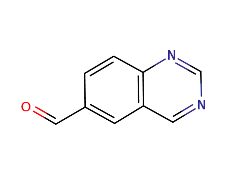 Molecular Structure of 439811-22-0 (6-Quinazolinecarboxaldehyde (9CI))