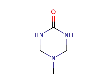 Molecular Structure of 1910-89-0 (3,4,5,6-Tetrahydro-5-methyl-1,3,5-triazine-2(1H)-one)