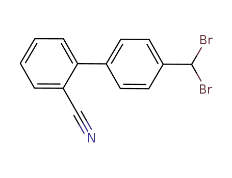 2-(4,4-dibromomethylphenyl)benzonitrile