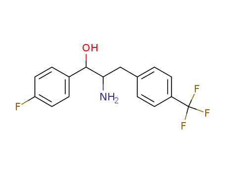 (1RS,2SR)-2-amino-1-(4-fluorophenyl)-3-[4-(trifluoromethyl)phenyl]propan-1-ol