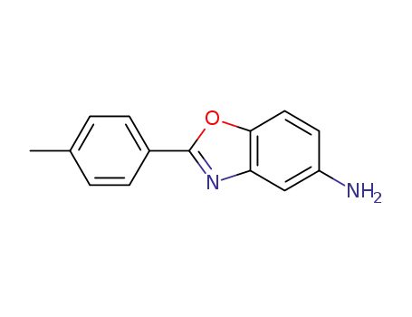 Molecular Structure of 54995-50-5 (2-P-TOLYL-BENZOOXAZOL-5-YLAMINE)