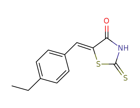 (5Z)-5-[(4-ethylphenyl)methylidene]-2-sulfanylidene-1,3-thiazolidin-4-one
