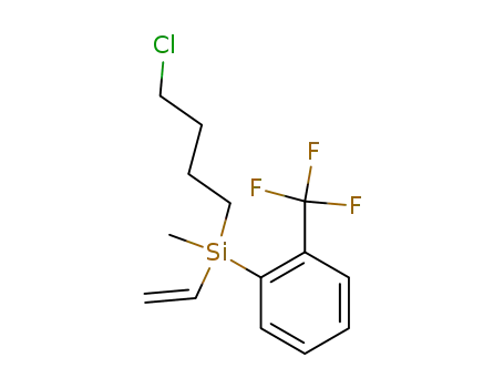 2-trifluoromethylphenyl-4-chlorobutylvinylmethylsilane