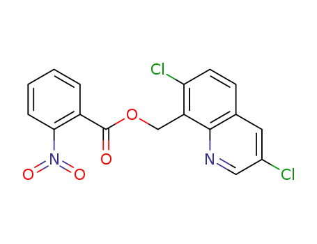 3,7-dichloro-8-[(2-nitrophenyl)-carbonyloxymethyl]-quinoline
