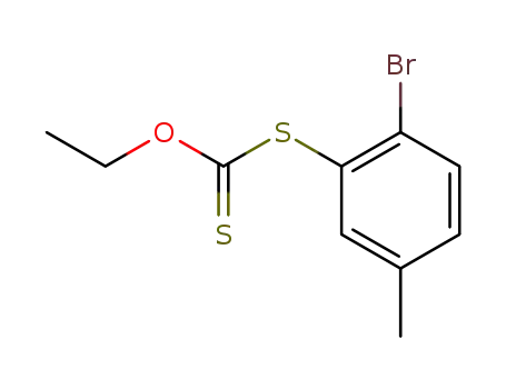 (2-bromo-5-methylphenylthio)ethoxymethane-1-thione