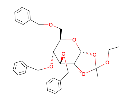 1,2-O-(1-ethoxyethylene) 3,4,6-tri-O-benzyl-1-thio-α-D-glucopyranose