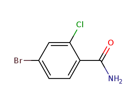 Molecular Structure of 426265-73-8 (4-Bromo-2-chlorobenzamide)