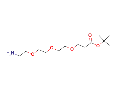 3-[2-[2-(2-Aminoethoxy)ethoxy]ethoxy]propionic acid tert-butyl ester