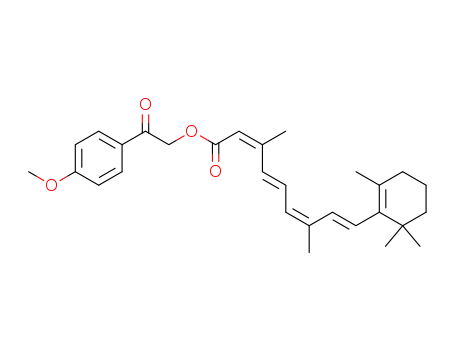 2-(13-cis-retinoyloxy)-4'-methoxyacetophenone
