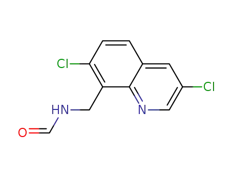 3,7-dichloro-8-formylaminomethylquinoline